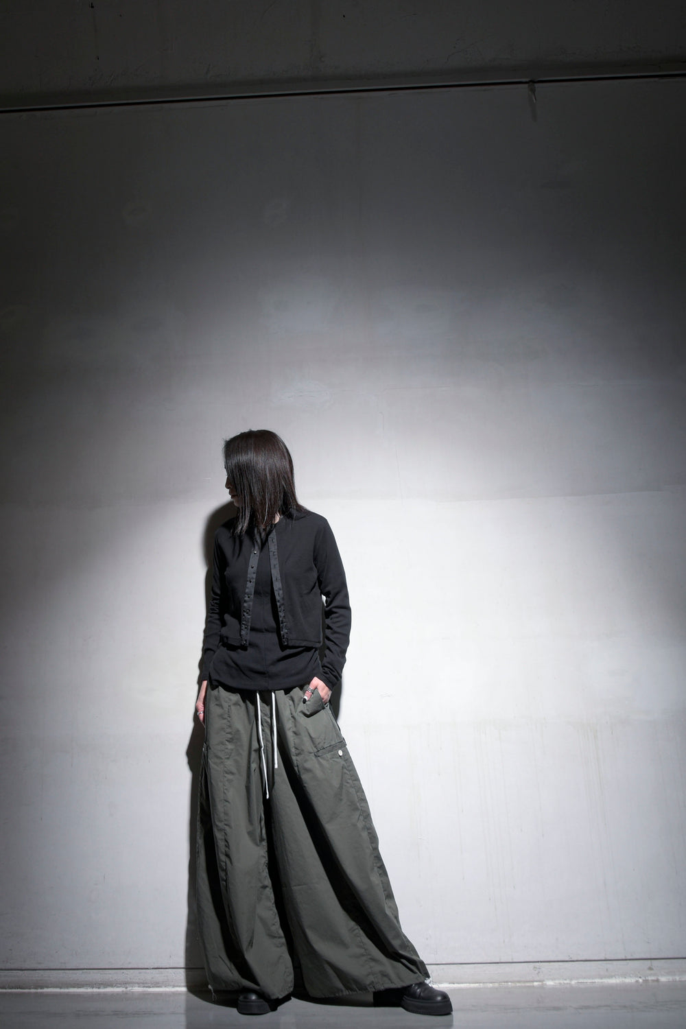 bajra ノーカラージャケット ストレッチブルゾン 桜井 ミスチル すけない